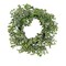 14 Inch Artificial Eucalyptus Spring Table Wreath for Indoor and Outdoor Decor
